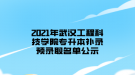 2021年武漢工程科技學(xué)院專(zhuān)升本補(bǔ)錄預(yù)錄取名單公示