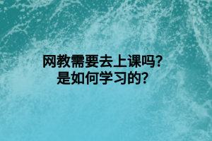 網(wǎng)教需要去上課嗎？是如何學(xué)習(xí)的？